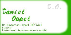 daniel oppel business card